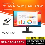 PRISM+ W270c PRO 27" 144Hz Gaming Flat Monitor [2560 x 1440]