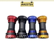 MASSTEK BB51 Bottom Bracket 68-73mm Mountain Bike Threaded Center Shaft Bottom Bracket Bike 14453
