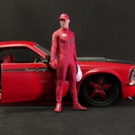 Miniature Mini Action Figure 1/43 Racer - F3D