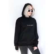 Sweater Jacket HOODIE JUMPER POLOS SABLON "IM NOT RAPPER" SIZE UNISEX (Women & Men)