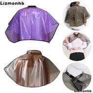LIZMOLI Hair Dying Apron, Unisex Waterproof Shampoo Capes, Professional Makeup Cape