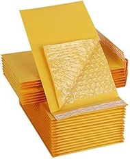 JINLONG Business Supplies Mail Bag Bubble Envelope 10 Pcs/lot Yellow Size Kraft Thicken Shockproof E