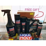 Liqui Moly Engine Oil, Engine Flush, Chain Clean , Chain Lube &amp; Bike Cleaner / Wash