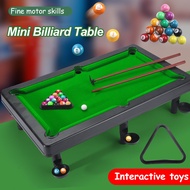 Geetoy Mini Billiard Table Set Kids Toys Table Billiard Ball Game Set Interactive Toys for Kids