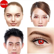 EYESHARE 2pcs/Pair Halloween Cosplay Colored  Contact Lens for Eyes  Cosmetic Contact Lenses  Eye Color Yearly Use