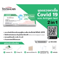 ชุดตรวจโควิด-19 2in1 (1Test) TESTSEALABS