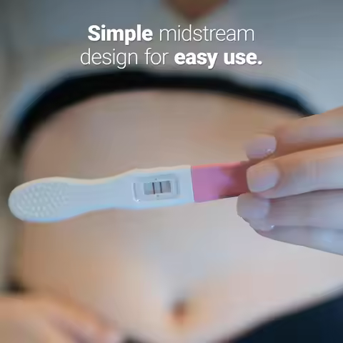 First Response Early Result Pregnancy Test, Over 99.9% Accurate HCG Test Strips (Packaging & Test De
