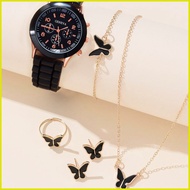◶ ✷ ❧ 【Ready Stock】 Geneva Fashion Watch Lady Quartz Silicone Strap Wrist Watches