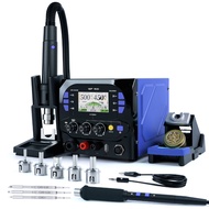 WEP 983D 3-in-1 1300W Soldering Rework Station C245 Iron 1100W Hot Air Gun 20V 3.5A PSU