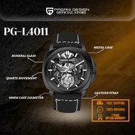 Pagani Gear Jam Tangan Lelaki Men's Leather Quartz Watch PG-L4011