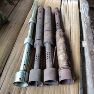 Yamaha rx100 rs100 silentcer exhaust Yamaha rx100 rs100 original nos exhaust