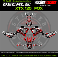 XTZ 125 FULL DECALS FOX CONCEPT