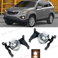 Foglamp Foglight For Kia Sorento 2.2T 2.4L 2009 2010 2011 2012 Car Front Bumper Fog Lamp Daytime Run