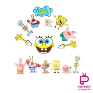 SpongeBob SquarePants Series Cake Toppers -Figurines Picks Cupcake Décor Collectible Toys