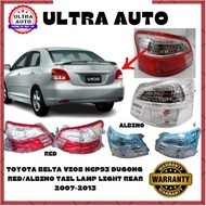 TOYOTA BELTA VIOS NCP93 DUGONG with socket Ori Design RED ALBINO TAIL LAMP LIGHT REAR