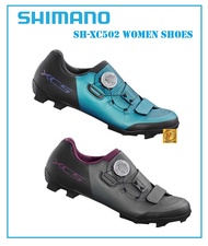 SHIMANO SH-XC502 WOMEN XC502 XC5 MTB Cycling Shoes SEA GREEN GRAY 100% Original