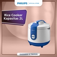 [EXTRA DISKON 20K] Philips 2L Daily Collection Rice cooker HD3119/31 - 400 Watt Penanak Nasi Analog 