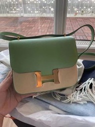 Hermes Constance 19牛油果綠