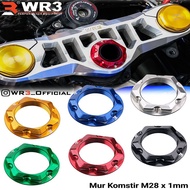 WR3 Aluminum Universal Motorcycle Steering Wheel Nut