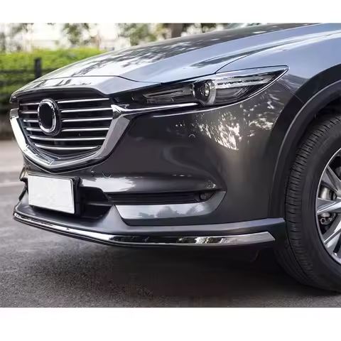 For Mazda CX-5 CX-8/2017-2021 Year Front Bumper Diffuser Lip Splitter Accessories Body Kit Spoiler