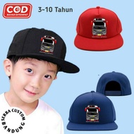 Telolet 3 Bus Jet Bus Snapback Children's Hat