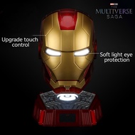 NEW Upgraded Lron Man Helmet MK Jarvis Wearable Automatic Opening and Closing Head Cover Deformed Lu