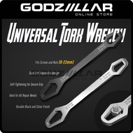 (8-22mm) Universal Torx Wrench Multifunctional Ratchet Adjustable Spanner Double-Head Key Nuts Self-