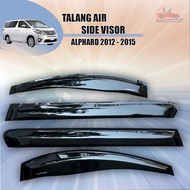 Alphard WATER GUTTER 2012 - 2015 / TOYOTA ALPHARD SIDE VISOR / ALPHARD ACCESSORIES