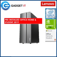 LENOVO IDEACENTRE 510-15ICK 90LU001LMI PC (I5-9400F,4GB,1TB HDD,GEFORCE GT730 2GB,WIN10) PRE-INSTALL