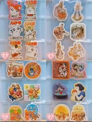 絕版Hamtaro and Friends哈姆太郎與朋友們＆Peter Rabbit比得兔＆Winnie the Pooh and Friends小熊維尼與朋友們＆ Princess Snow Whi