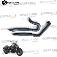 Nobrands Exhaust QJ Motor SRV 250 Scorpion Typeknalpot
