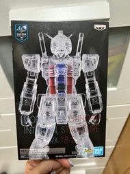 全新 Banpresto Mobile Suit Gundam internal Structure Rx-78-2全透明高達景品。