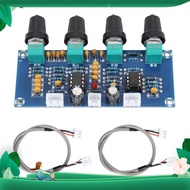 【xdigzhizi1】XH-A901 Tone Board Preamp Pre-Amp with Treble  Volume Adjustment Pre-Amplifier Tone Cont