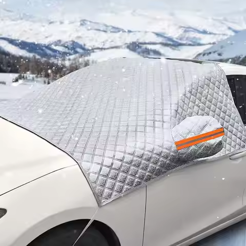 Windshield Cover Car Snow Cover Car Windshield Cover Snow Protector Ice Blocked Front Window Protect