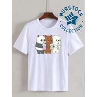 WE BARE BEARS T-SHIRT - WE BARE BEARS BOBA T-SHIRT - WE BARE BEARS CLOTHES - PREMIUM COTTON COMBAD 3