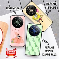 Softcase Glass Kaca Realme 12, 12 Plus, 12 Pro, 12 Pro Plus (T100)
