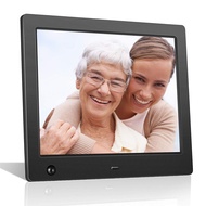Digital Picture Frame 8 inch - Digital Photo Frame with Slideshow Electronic Photo Display with Moti