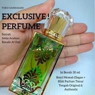 EXCLUSIVE Parfum Spray 30ml Botol Unik Mewah dan Bibit Parfum SURRATI