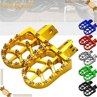 MEIGUII Dirt Bike Foot Pegs, Durable Rest Pedal Footpegs Rest,  CNC|Pedal CNC for MX 650 500 MX650 M