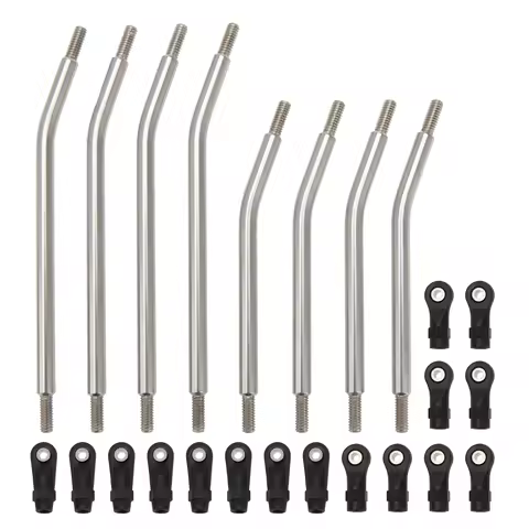 MEUS Racing Stainless Steel Links Set for 1/10 Axial Capra 1.9 UTB RC Crawlers