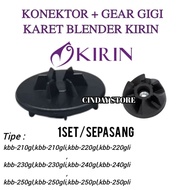 MESIN 1Set Gear Gear + Machine Connector For KIRIN Brand Blender kbb-210gl, kbb-210gli, kbb-220gl,kb