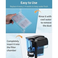 3 pcs PF-L Filter Cartridges Refill for Top Fin Silenstream PF20 PF30 PF40 and PF75 Power Filters Fi