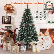 Christmas Tree 4FT/5FT/6FT/7FT Berry Pinecone Christmas Tree Snow White Tips Christmas Decor
