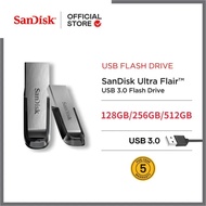 Sandisk Ultra Flair 128GB/256GB/512GB USB 3.0 Flash Drive (Speed Up to 150MB/s)With