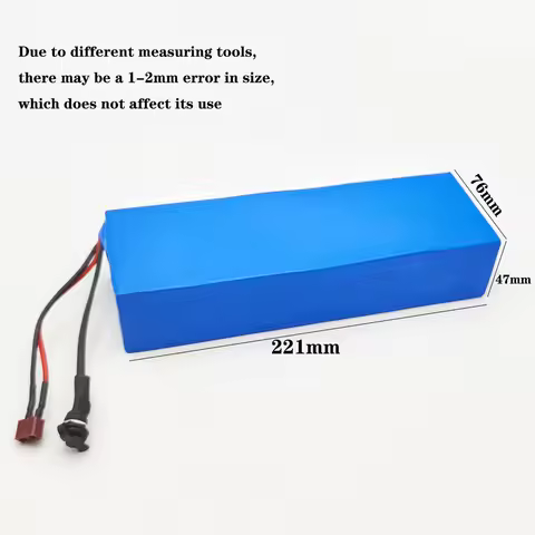 36V 9.8Ah 21700 Lithium Battery Pack Rechargeable Battery with BMS Charger 10S2P For fishing bicycle