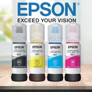 EPSON ink 003 หมึกเติม Original ของแท้ หมึก epson 003 แท้ หมึกปริ้น 4 สี 4 ขวด For：EPSON L1110 L1210 L3110 L3150 L3120 L3250 L3256 L5190