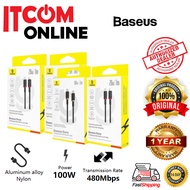 BASEUS TYPE-C TO TYPE-C TYPE-C TO USB 1M 2M DURA SERIES CABLE