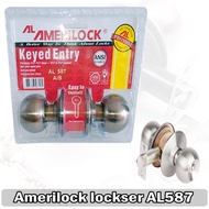 ❒AMERILOCK DOOR KNOB LOCK SET 587