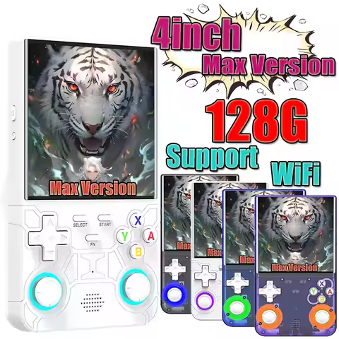 Max Version R36S WiFi R36 Ultra 128G Portable Retro Mini Gaming in Wi-Fi Enabled Handheld Game Playe