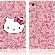 GOMO三麗鷗授權 Hello Kitty Sony 5吋 Xperia Z1 LTE C6903 側掀側翻可立式皮套 保護殼 保護套 粉